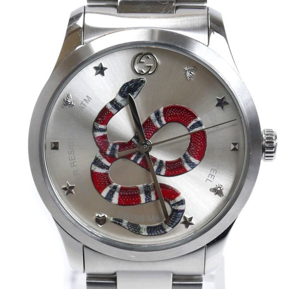GUCCI Other - GUCCI G Timeless Kingsnake Watch Battery Operated YA1264076/126.4 Men's